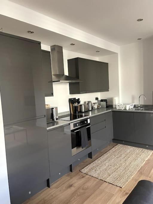 Ferienwohnung Abergavenny Center 2-Bed Flat Exterior foto